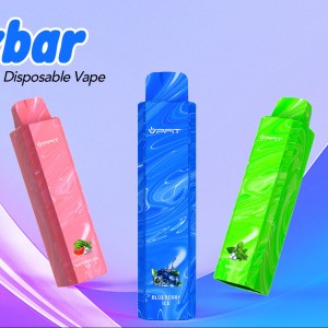 Hexbar 9000 Puffs Rechargeable Disposable Vape Pen Wholesale China Brand Vape